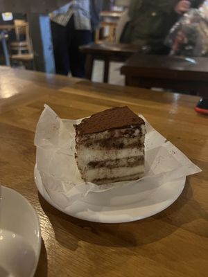 Tiramisu cake #Veganuary at Cafe Eco in Cork