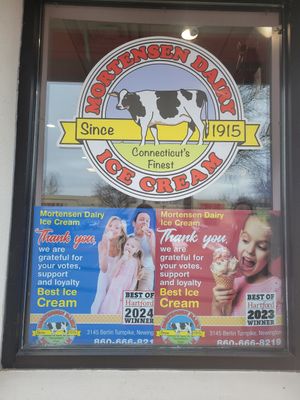  at Mortensen Dairy Ice Cream in Newington