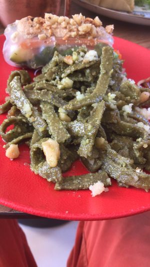 Tallarines artesanes at La Vermuteria in Solsona