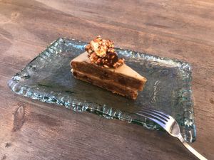 Carrot cake at La Vermuteria in Solsona