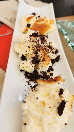 Tarta de queso (vegetariano) at La Vermuteria in Solsona