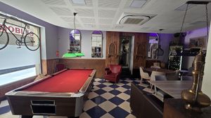 Interior at the back at La Vermuteria in Solsona