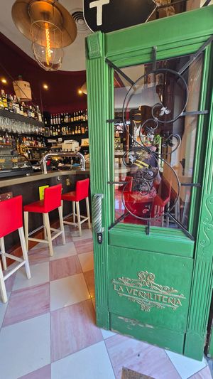Entrance /bar at La Vermuteria in Solsona