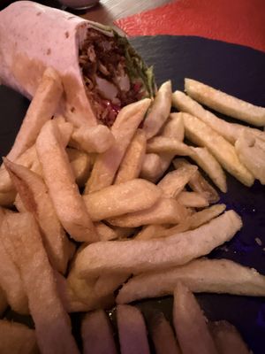 Wraps riquisimos  at La Vermuteria in Solsona