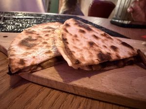 Quesadillas muy buenas  at La Vermuteria in Solsona