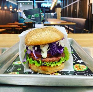 Vege at Lars & Sven Burgers in Zagreb