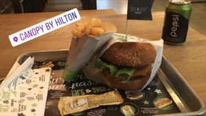 Beyond Burger at Lars & Sven Burgers in Zagreb