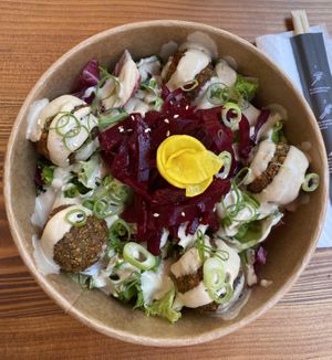 Falafel bowl  at Chilli Fusion Streetfood in Porec