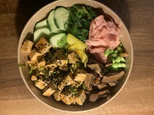 tofu poke  at Chilli Fusion Streetfood in Porec