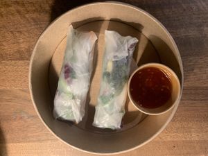 spring rolls  at Chilli Fusion Streetfood in Porec