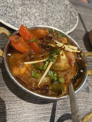 Vegetable jalfrezi   at Dabbawal in Newcastle Upon Tyne
