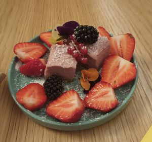 Veganer Nachtisch at Pomodorino in Weiden