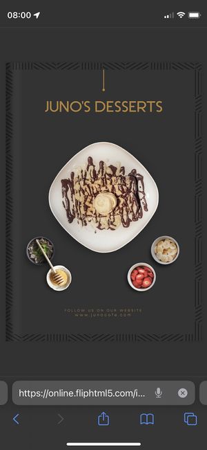 Menu online at Juno Coffee & Kitchen House in Gaziantep