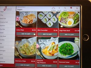 Menu at J Shinsen Express in Indooroopilly