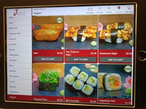 Menu at J Shinsen Express in Indooroopilly