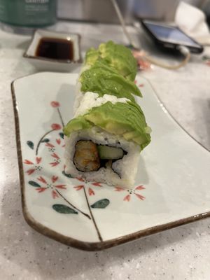 Veg caterpillar   at J Shinsen Express in Indooroopilly