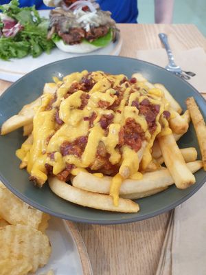 chilli fries at Plant Cafe & Kitchen - Yeonnam in Seoul