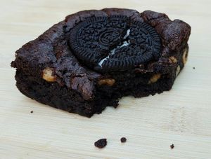 Oreo brownie - close-up at Plant Cafe & Kitchen - Yeonnam in Seoul