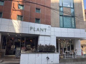 Outside of the restaurant   at Plant Cafe & Kitchen - Yeonnam in Seoul