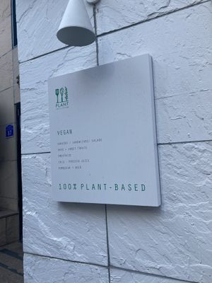 Plant sign  at Plant Cafe & Kitchen - Yeonnam in Seoul