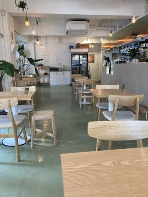 Beautiful layout and decor  at Plant Cafe & Kitchen - Yeonnam in Seoul