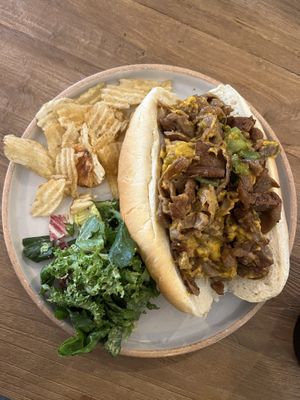 Soy protein ciabatta roll  at Plant Cafe & Kitchen - Yeonnam in Seoul