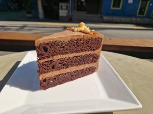 chocolate cake🍫😍 at Plant Cafe & Kitchen - Yeonnam in Seoul