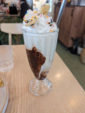 Banana split. at Plant Cafe & Kitchen - Yeonnam in Seoul