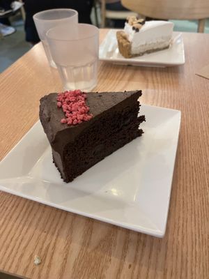 Chocolate Cherry cake   at Plant Cafe & Kitchen - Yeonnam in Seoul