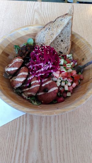 Falafel Salat at Plant Cafe & Kitchen - Yeonnam in Seoul