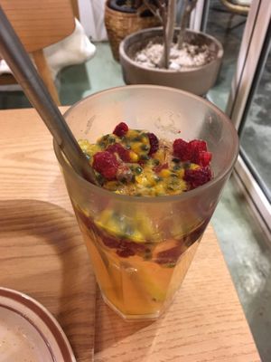 Something raspberry ade.. forgot what it was but fantastic  at Plant Cafe & Kitchen - Yeonnam in Seoul