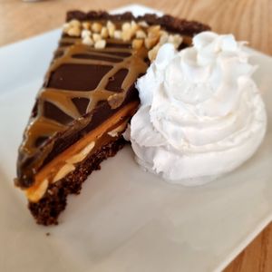 Snickers cake 6500 won (4.5 Euros) at Plant Cafe & Kitchen - Yeonnam in Seoul