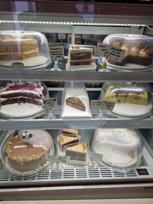 Cake selection at Plant Cafe & Kitchen - Yeonnam in Seoul