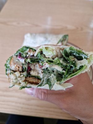 Tofu Cesaer Wrap 10/10 at Plant Cafe & Kitchen - Yeonnam in Seoul