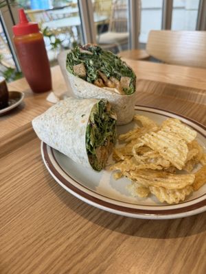 Tofu wrap  at Plant Cafe & Kitchen - Yeonnam in Seoul