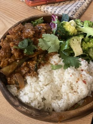 Moussaka bowl. Meat ball and sauce was pretty good    at Plant Cafe & Kitchen - Yeonnam in Seoul