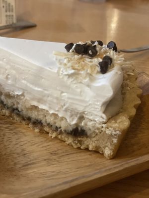 Coconut cream pie  at Plant Cafe & Kitchen - Yeonnam in Seoul
