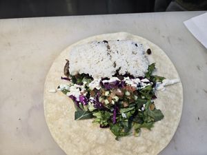 Steak & Beans Burrito 🌯 at Plant Cafe & Kitchen - Yeonnam in Seoul