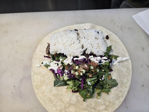 Steak & Beans Burrito 🌯 at Plant Cafe & Kitchen - Yeonnam in Seoul