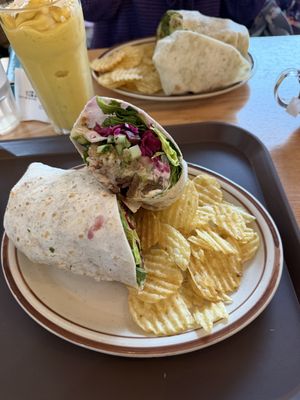 Steak and bean wrap   at Plant Cafe & Kitchen - Yeonnam in Seoul