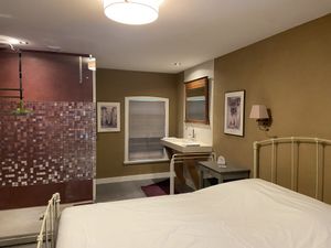 Room 1 (with balcony)  at Bed and Breakfast 1889 in Sint Geertruid