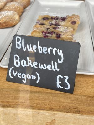 Vegan cake  at Old Pier Coffee House in Stonehaven
