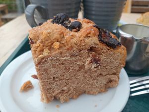 Cinnemon-dates-scone at The Mountain Coffee Co in Gairloch