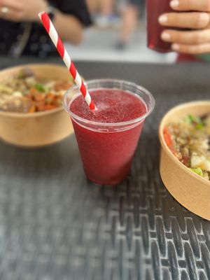Bissap juice   at GangNam Falafel in Paris