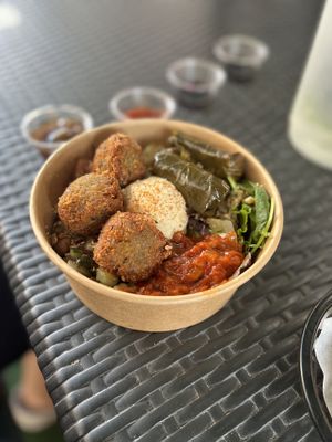 Bowl   at GangNam Falafel in Paris