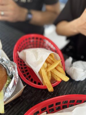 Fries  at GangNam Falafel in Paris