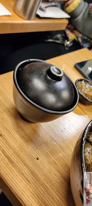 Mushroom Soup at GangNam Falafel in Paris