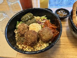 Gangnam Falafel Bowl  at GangNam Falafel in Paris