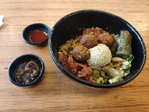 Bowl Gangnam at GangNam Falafel in Paris