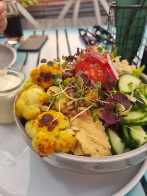 Seasonal Salad Bowl at Leni's Sweet and Salty in Maulburg